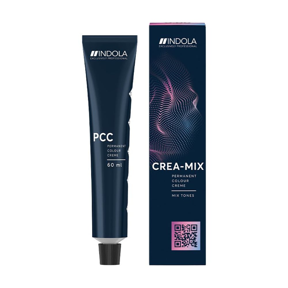 Перманентна крем-фарба для волосся Indola Exclusively Professional Crea-Mix Permanent Colour Creme 0.00 Clear, 60 мл (мікстон)